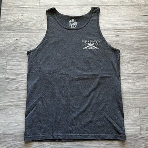 Fish & Fame Co Gray Tank Size L